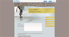 Desktop Screenshot of joycesalterations.com